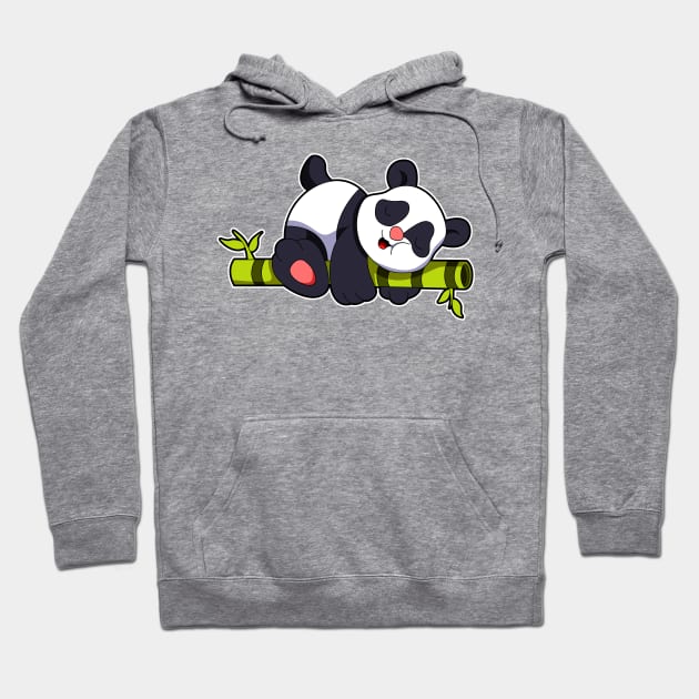 Panda with Bamboo Hoodie by Markus Schnabel